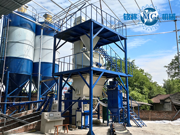 瓷磚膠生產(chǎn)設(shè)備多少錢？瓷磚膠生產(chǎn)線由哪些設(shè)備組成