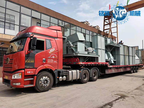 商丘虞城第二車干粉砂漿設備發貨！