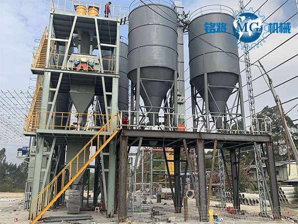 干粉砂漿攪拌站和混凝土攪拌站一樣嗎？可不可以通用？