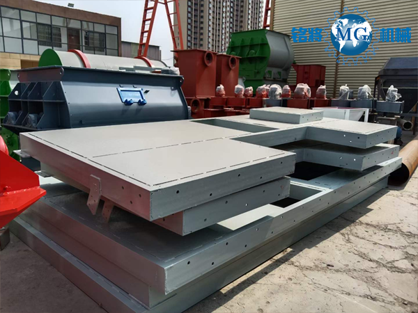 時產8噸半自動干粉砂漿生產線發往蒙古