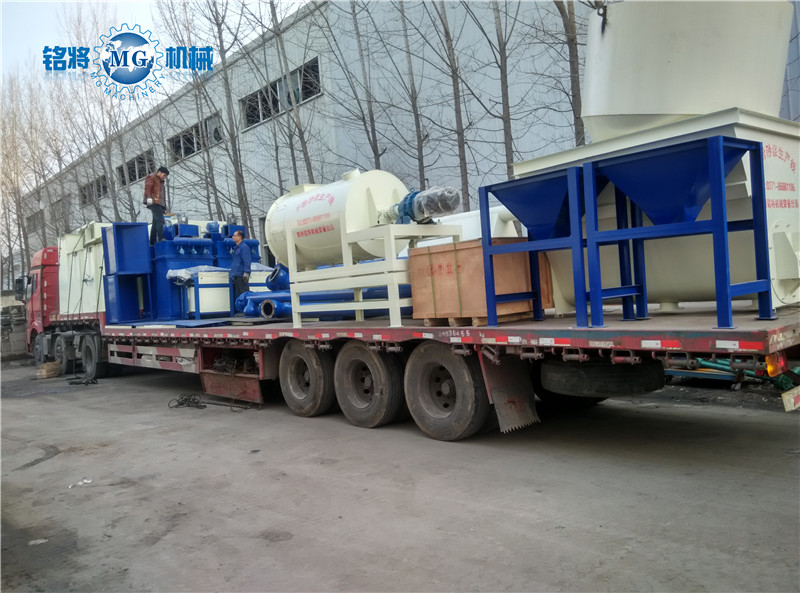 湖南邵陽全自動干粉砂漿生產線