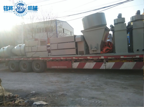 湖北中橋灌漿料設(shè)備發(fā)貨現(xiàn)場