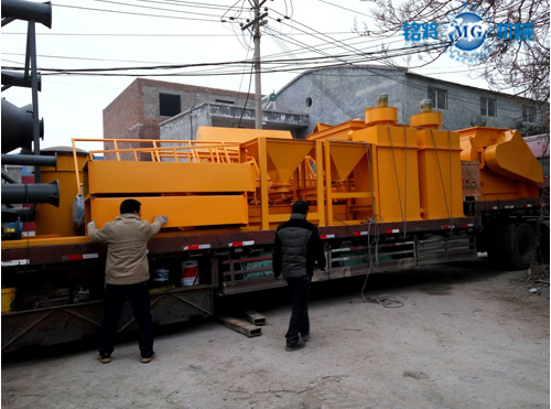江蘇灌漿料設(shè)備發(fā)貨現(xiàn)場