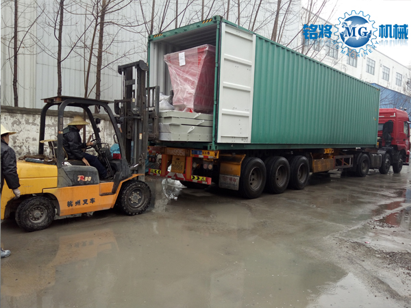 斯里蘭卡簡易生產(chǎn)線發(fā)貨現(xiàn)場