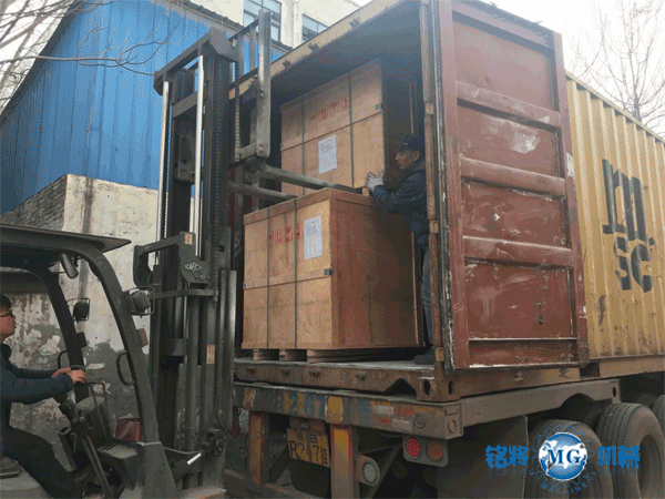 南非朋友的簡易生產線已發貨，請查收