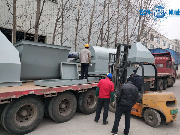 息烽年產量20萬噸石膏砂漿設備發貨