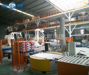 山東祥得士全自動干粉砂漿設備